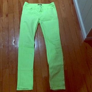 Lime green Jeans!